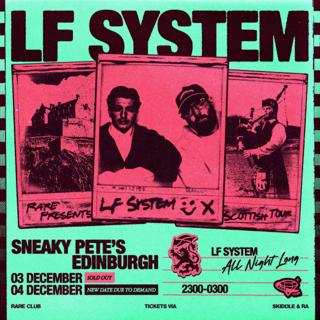 Lf System (All Night Long) Scottish Tour - Edinburgh Night 2