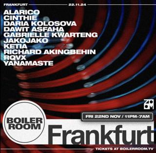 Boiler Room: Frankfurt - Friday