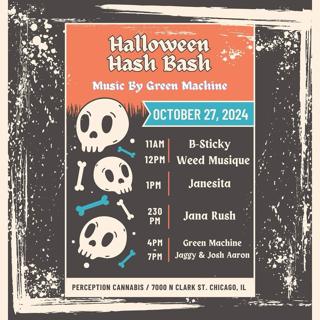 Green Machine Presents: Halloween Hash Bash