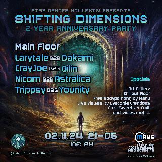 Shifting Dimensions // 2-Year Star Dancer Anniversary