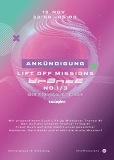 Lift Off Missions: Trance Vol. 1