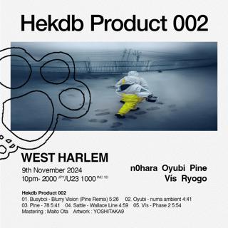 'Hekdb Product 002' Release Party