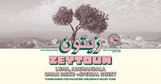 Zeytoun & Whq Presents: Fundraiser For Gaza