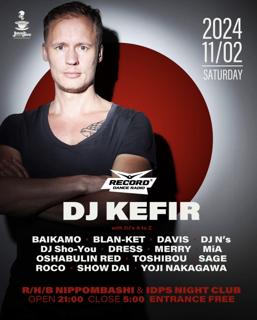 Dj Kefir Japan Tour 2024 In Osaka