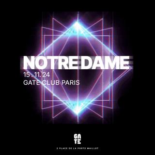 Notre Dame At Gate Club Paris