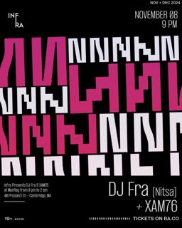 Infra Presents Dj Fra & Xam76