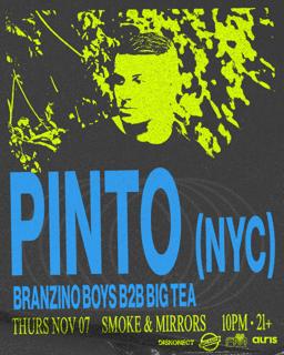 Pinto (Nyc) Smoke And Logan Ep Release Party