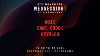 (Free) Wednesnight With Adjk, Cami Crook, Keyblow