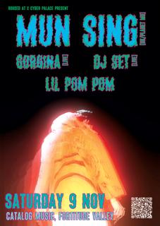 Ra X Cyber Palace Present Mun Sing (Planet Mu), Gorgina, Dj Set, Lil Pom Pom