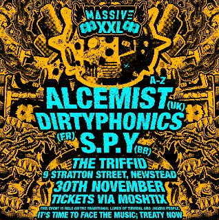 Massive Xxl Ft Alcemist, Dirtyphonics, S.P.Y