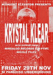 Midnight Elevator Presents Krystal Klear