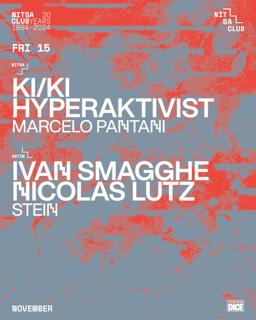 Ki/Ki · Hyperaktivist / Ivan Smagghe · Nicolas Lutz