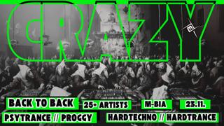 Crazy Vol. 4 Pres. Back To Back By M-Bia, 25 Artists, Locals Only