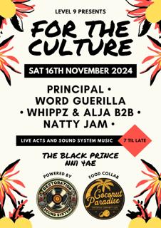 For The Culture With Restoration Soundsystem / The Black Prince