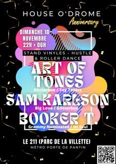 House O'Drome Anniversary: Art Of Tones (Glitterbox/Toy Tonics), Booker T., Sam Karlson & More