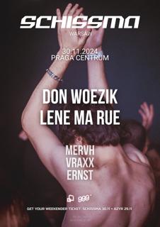 Schissma: Don Woezik, Lene Ma Rue, Mervh, Vraxx, Ernst