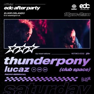 Edc Afterparty Ft Thunderpony