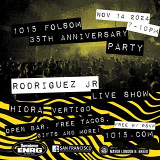 Free Ticket For Rodriguez Jr | Free Tacos + Open Bar + Free Ticket