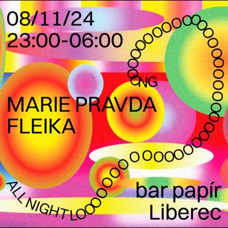 Papír Night ✦ Marie Pravda & Fleika ✦ 𝐚𝐥𝐥 𝐧𝐢𝐠𝐡𝐭 𝐥𝐨𝐧𝐠