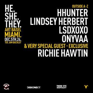 He.She.They. Art Basel: Richie Hawtin