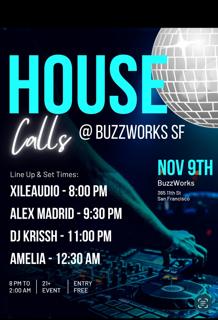 House Calls | Tech House & Techno - Amelia - Alex Madrid - Dj Krissh - Xileaudio