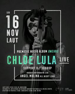 Chloe Lula: Live Performance Premiering In Spain Her New Album 'Oneiris'