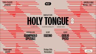 Odd Pres. Holy Tongue ( Valentina Magaletti / Al Wootton / Susumu Mukai )