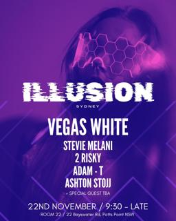 Illusion Sydney Presents Vegas White & Friends