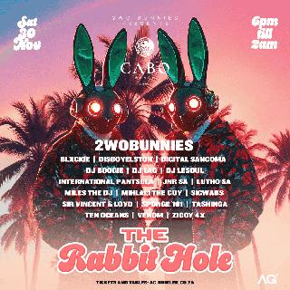 2Wobunnies Presents The Rabbit Hole At Cabo Beach, Cape Town