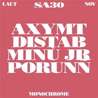 Monochrome: Minù Jr, Porunñ, Axymt, Distab