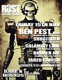 Rust Presents Ben Pest Live