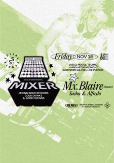 Social Studies Presents: Mixer With Mx. Blaire (Boudoir)