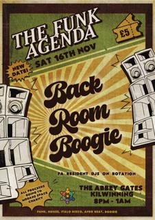 The Funk Agenda - Backroom Boogie (Megans Space Charity Event)