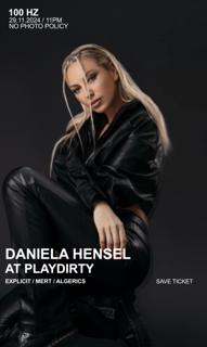 Playdirty W/ Daniela Hensel