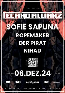 Techno Allianz Nikolaus Rave W/Sofie Sapuna