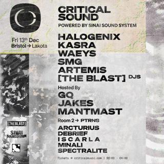 Critical Sound Bristol // Powered By Sinai Sound System