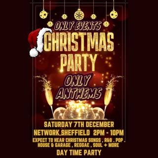 Only Anthems Christmas Party Saturday 7Th December 2Pm - 10Pm