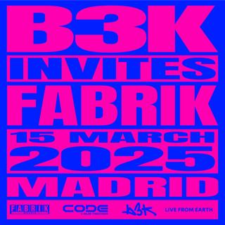 Fabrik Presents. 'Brutalismus 3000 Invites'