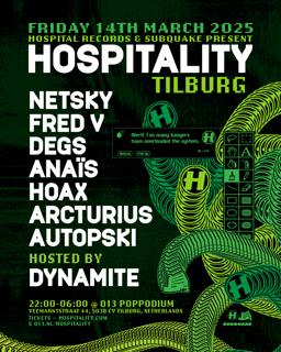 Subquake X Hospitality // 013 Tilburg