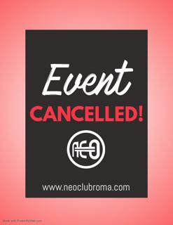 Event Cancelled