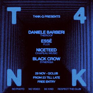 T4Nk-Q: Daniele Barberi, Essē, Niceteed, Black Crow