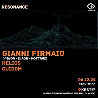 Resonance With Gianni Firmaio