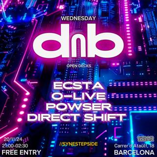 Wednesday Drum&Bass ~Free Tickets~