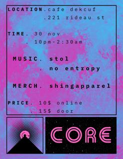 Core - Stol & No Entropy