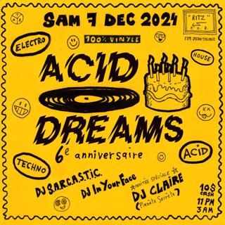 Acid Dreams 6Th Anniversary (100% Vinyl)