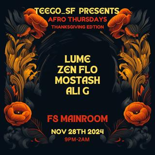 Teego Presents Thanksgiving Night