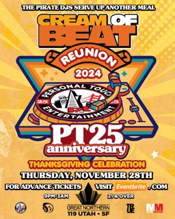 Cream Of Beat Reunion - Thanksgiving Celebration