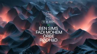 Studio Present: Ben Sims / Fadi Mohamed / Orbe / Rødhåd