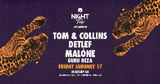 Night Trip Feat. Tom & Collins, Detlef, Malóne