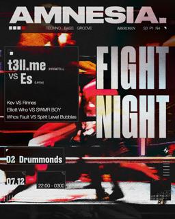 Fight Night W/ Kiss&Tell + Limbo